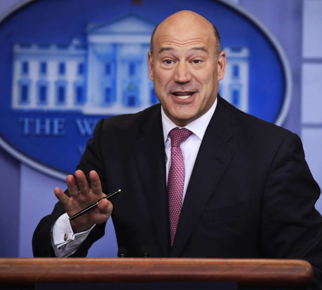 Gary Cohn, top economic adviser, is leaving the White House after breaking with President Trump. He was a key proponent of free trade, balancing protectionist advisers.