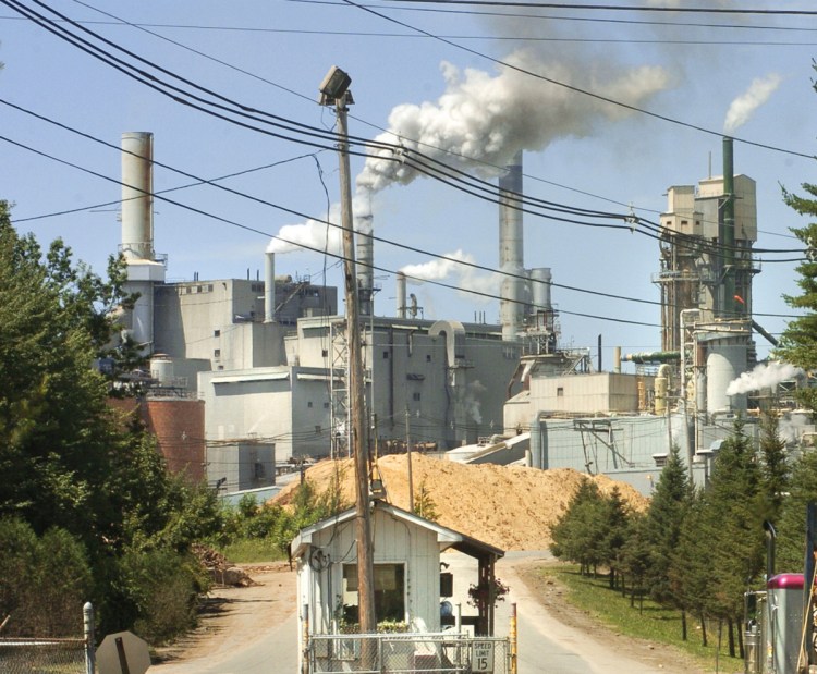 Verso's Androscoggin paper mill in Jay employs about 400 people.