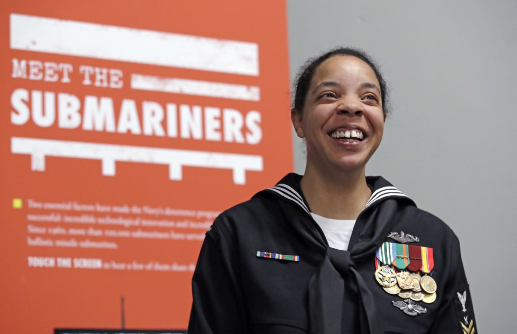 Navy YN1 Suraya Mattocks says it will be "a great day" when women on submarines are old news.