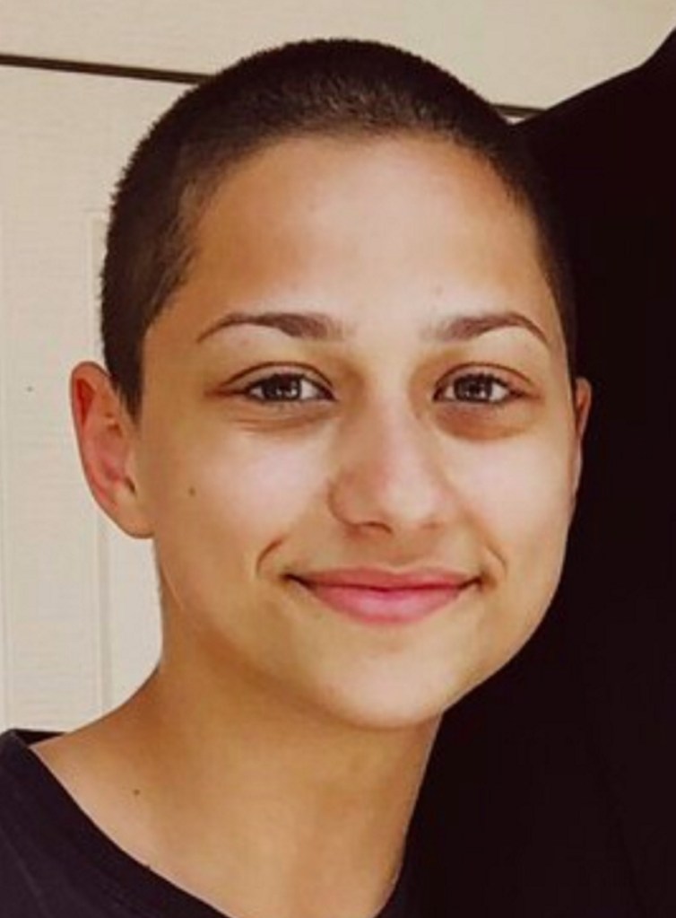 Emma Gonzalez, the Marjory Stoneman Douglas High School student targeted in a Twitter post by Maine State House candidate Leslie Gibson.