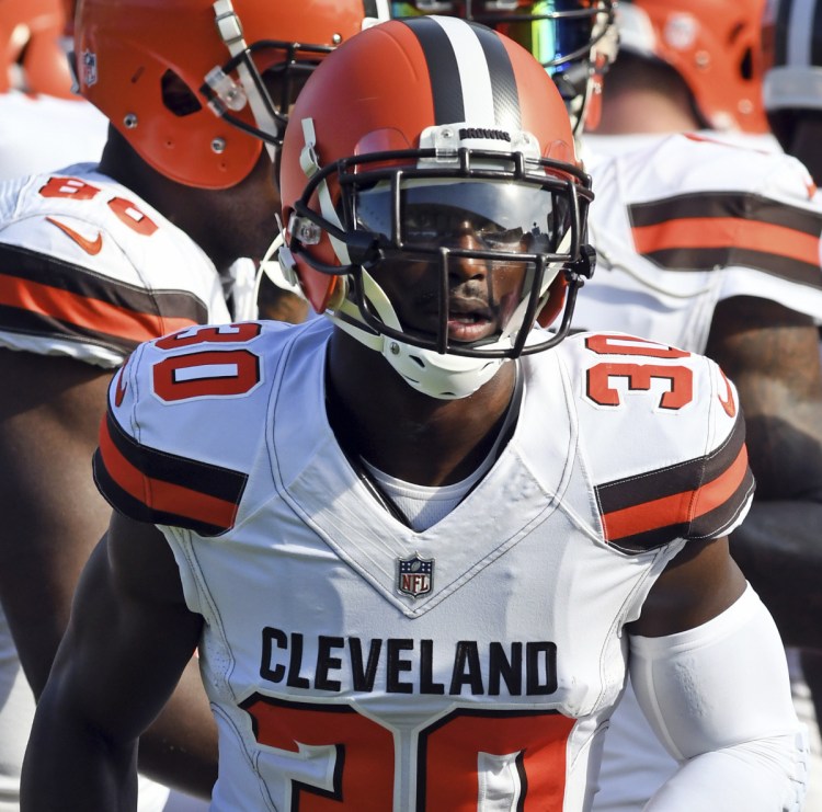 The Patriots traded with the Browns for cornerback Jason McCourty, who will be in the same secondary as his twin brother, Devin.