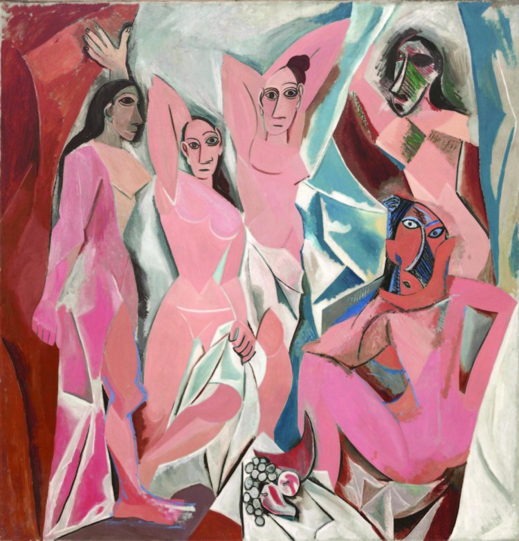 "Les Demoiselles d'Avignon" by Pablo Picasso.