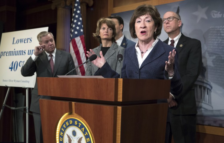 Maine Sen. Susan Collins agreed to vote for the president's tax reform bill in exchange for a promise that the Senate would vote on her bill to stabilize the ACA marketplaces, but now it looks like the bill won't pass.