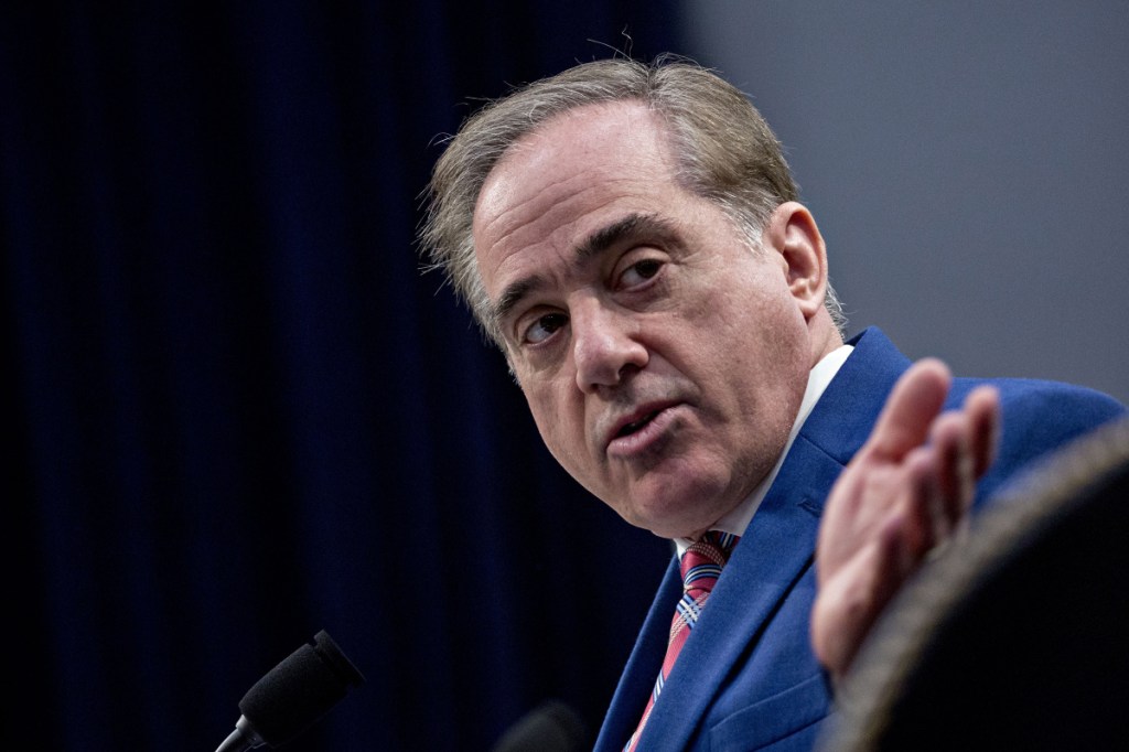 Weeks of turmoil left little doubt that David Shulkin, seen here on March 15,  would be next to go in what's become a major shake-up in President Trump's Cabinet.