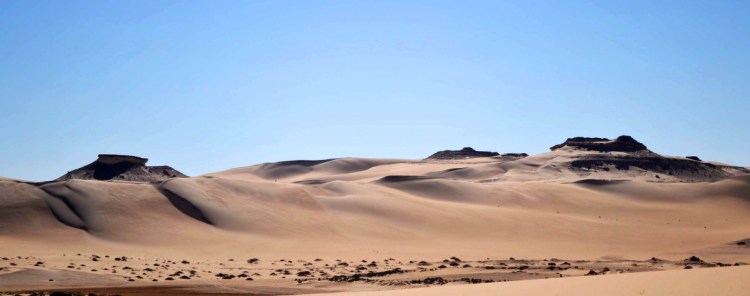 The Great Sand Sea is 28,000 square miles of rolling dunes along the northern edge of the Sahara. The area is known for its ancient ruins, a vast salt lake and rolling sand dunes in the surrounding desert.
Associated Press/Kim Gamel