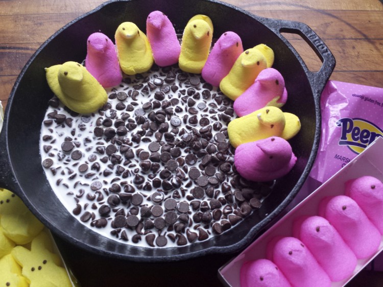 It's the spring of 2084, and Peeps are prohibited under the Source Statutes of 2018 – even Peeps lovingly prepared for skillet s'mores.