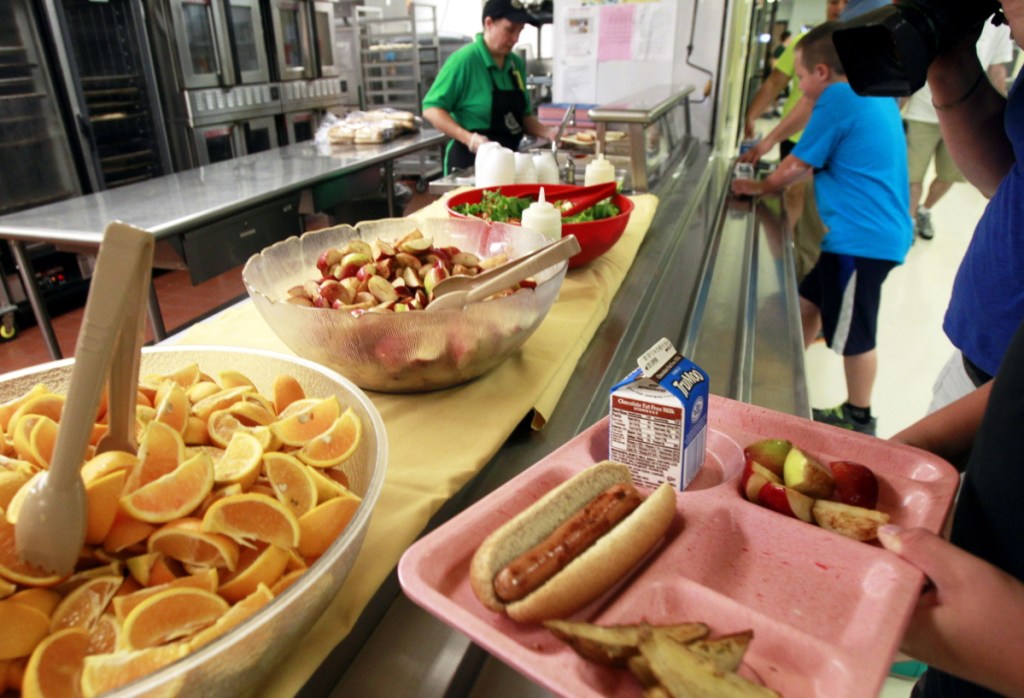 A reader urges legislators to approve a measure that would bar Maine schools from giving a less-than-filling meal – or even no food at all – to students whose parents owe on their lunch bills.