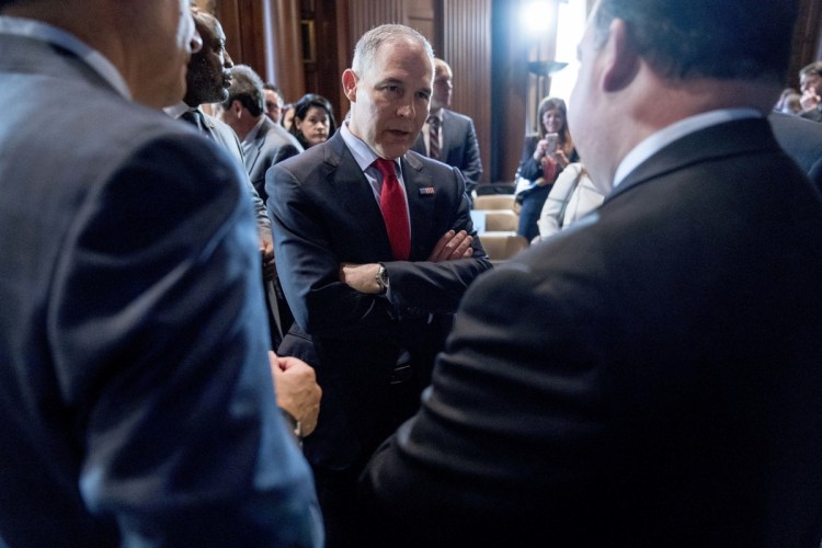 The EPA reportedly has spent $3 million on security precautions for its embattled administrator, Scott Pruitt. 