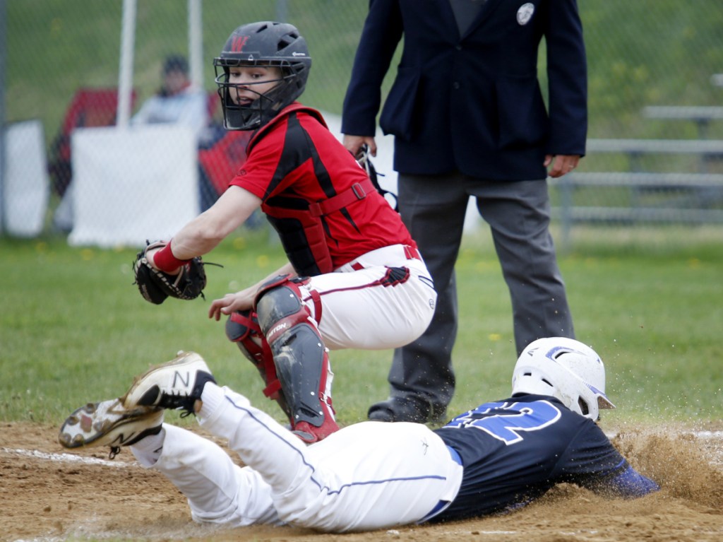 Michael Wrigley, a highly regarded defensive catcher who also hit .394 last season, is one of the reasons why Wells is seen a top contender in Class B South after going 11-6-1 last spring.