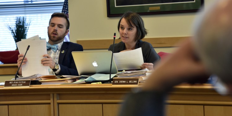 Rep. Ryan Fecteau and Sen. Shenna Bellows have been the loudest voices demanding a fix for the state's new unemployment filing system.