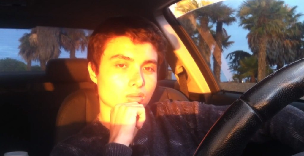 This image from video posted on YouTube shows Elliot Rodger. Sheriff's officials say Rodger was the gunman who went on a shooting rampage near the University of California at Santa Barbara in 2014. In the video, posted on the same day as the shootings, Rodger looks at the camera and says he is going to take his revenge against humanity. He describes loneliness and frustration because "girls have never been attracted to me."