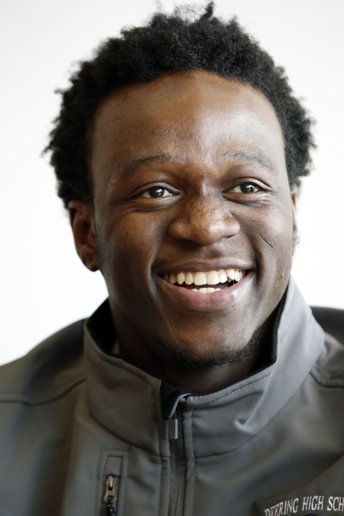 Allan Monga, above, "has won the right to represent our state" at the Poetry Out Loud national finals, a reader says.