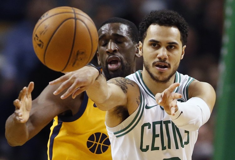 Boston guard Shane Larkin said he has gotten better on defense with age and that he realized, eventually, that playing shut-down defense would keep him in the league for a long time.