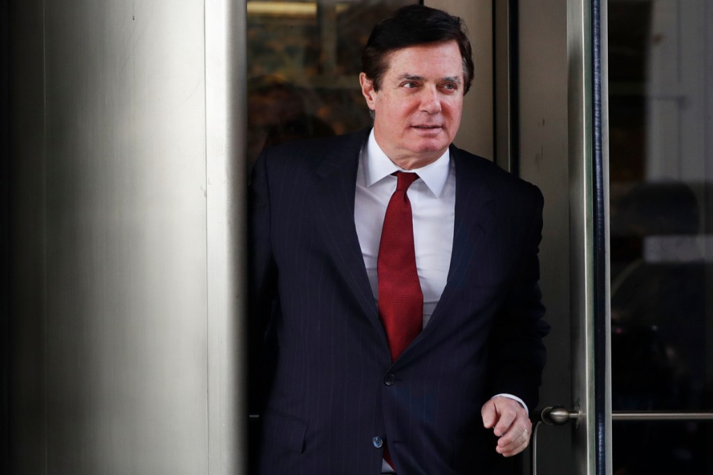 Jail records show that Paul Manafort was booked into the the Northern Neck Regional Jail at 8:22 p.m. Friday.
