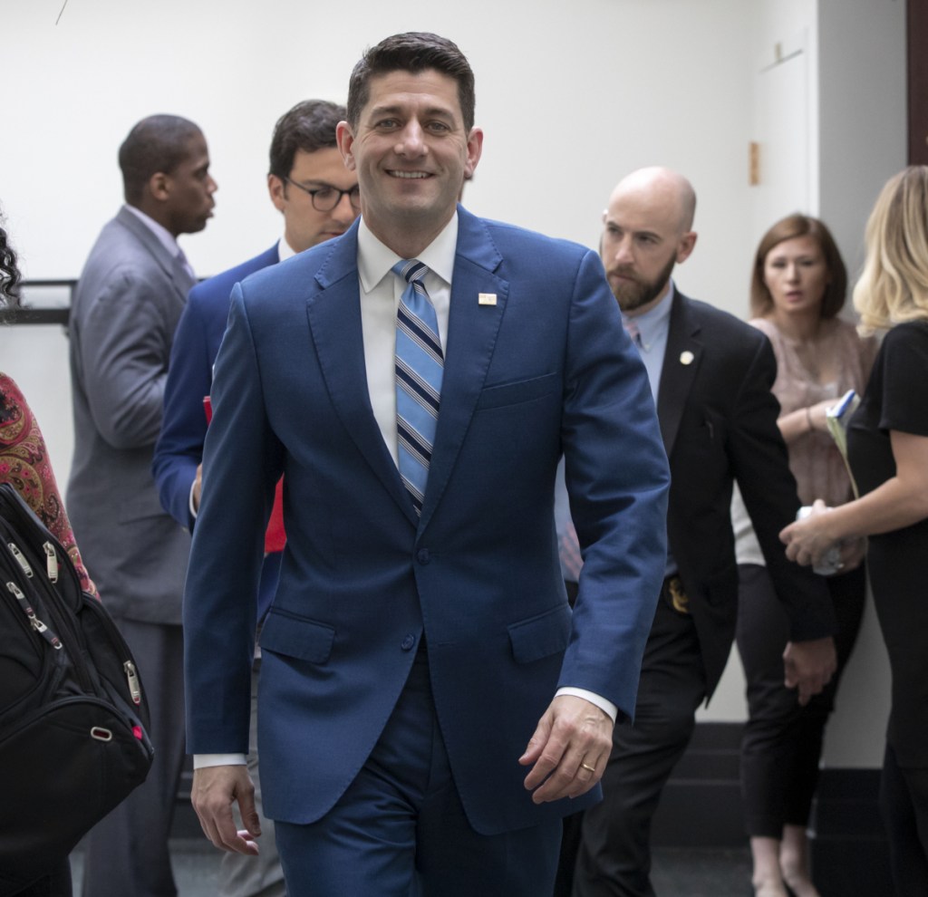 House Speaker Paul Ryan denies there were political motives behind his dismissal of the Rev. Patrick Conroy, but the issue has blown up in recent days as congressional members have learned that the priest's departure wasn't voluntary.