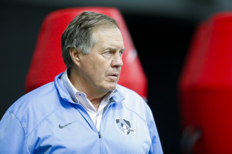 Associated Press/Todd Kirkland 
 Bill Belichick got a close look at Georgia players at their pro day on March 21, 2018. Then on draft day, Belichick chose two Bulldogs with his first two picks.
