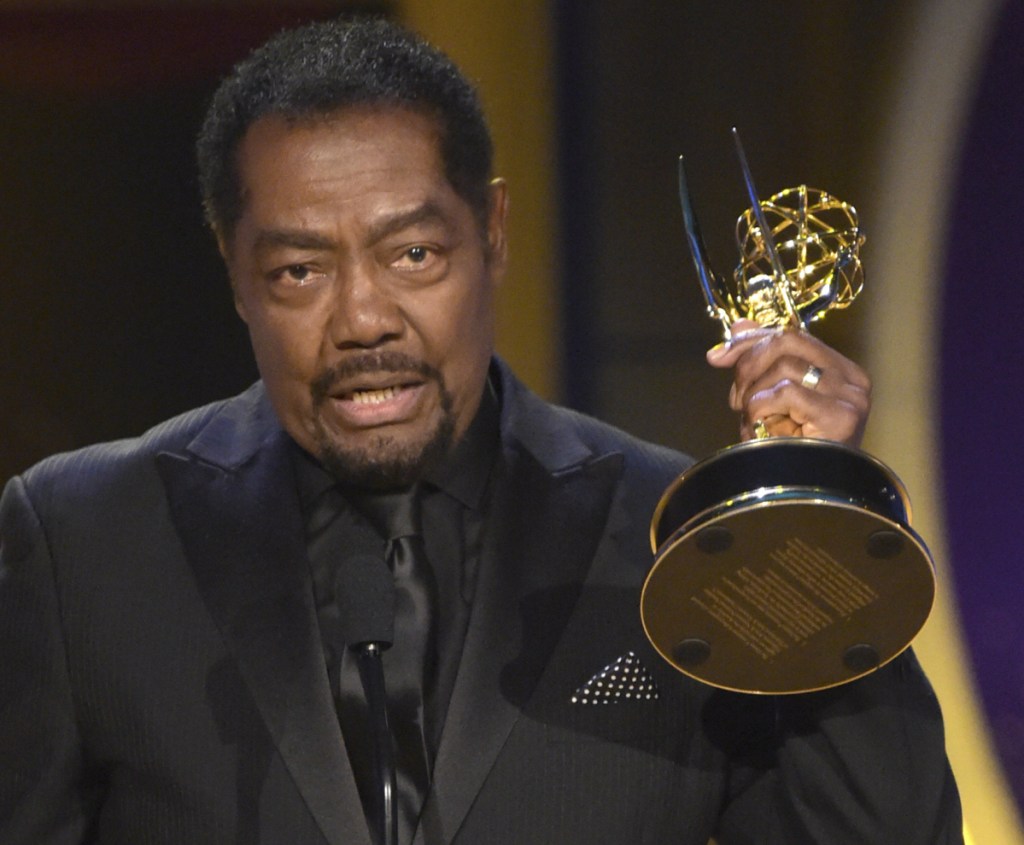 James Reynolds accepts the award for outstanding lead actor in a drama series for "Days of Our Lives" at the 45th annual Daytime Emmy Awards.
