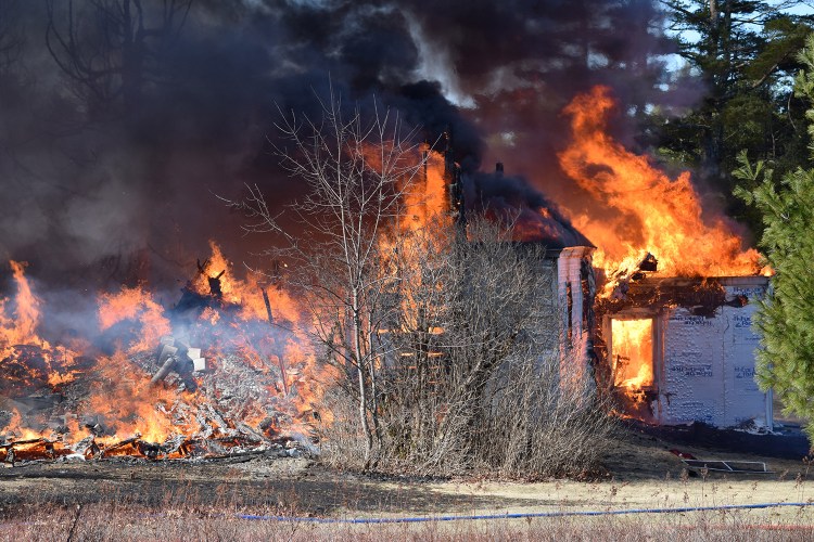 Two people died in this fire in Bar Harbor on Sunday, while two others escaped.