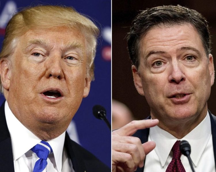 President Trump has made repeated statements trying to undermine the credibility of former FBI Director James Comey. On Wednesday he said, "The FBI is a fantastic institution, but some of the people at the top were rotten apples. James Comey was one of them."