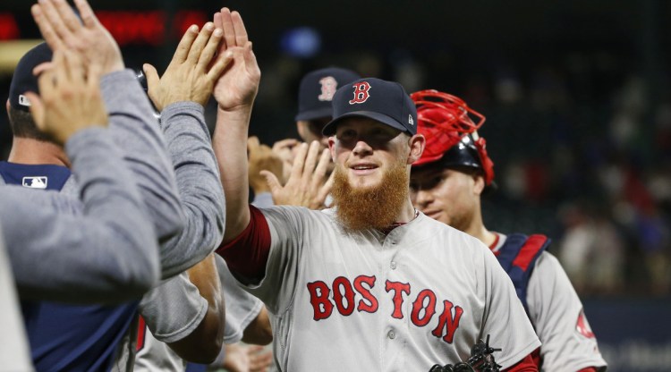 Only one thing is certain about the Red Sox bullpen in October. Craig Kimbrel will be the closer.

