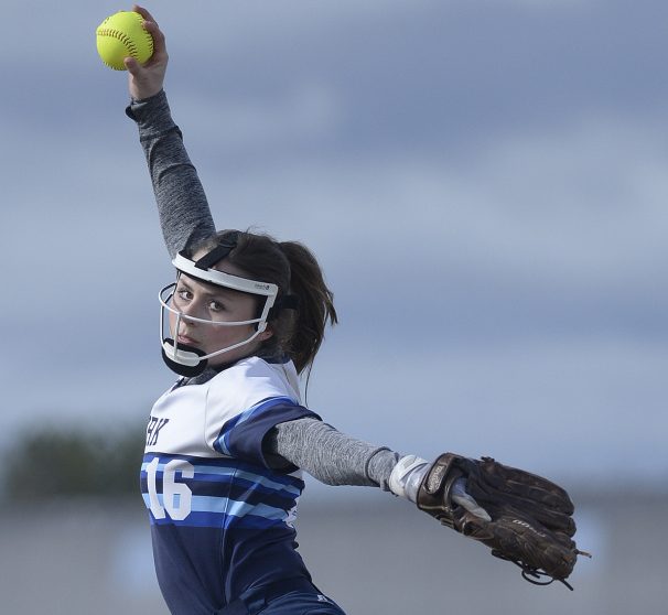 Abby Orso of York broke her arm in the third game of the season after starting 3-0 with 43 strikeouts.