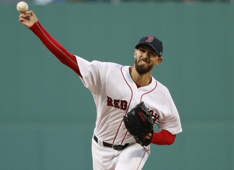 Rick Porcello suffered his first loss of the season, allowing five runs on nine hits in six innings as the Red Sox lost 6-5 to Oakland on Monday in Boston.