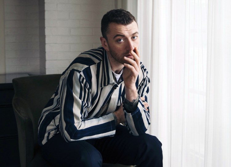 The moody songs of Sam Smith, such as his "Stay With Me," reflect a downward trend in pop music's happiness index.