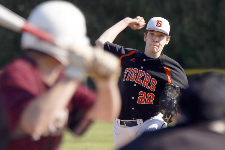 Brice Springer of Biddeford, who has been victimized by run support this year, threw a shutout against Windham.
