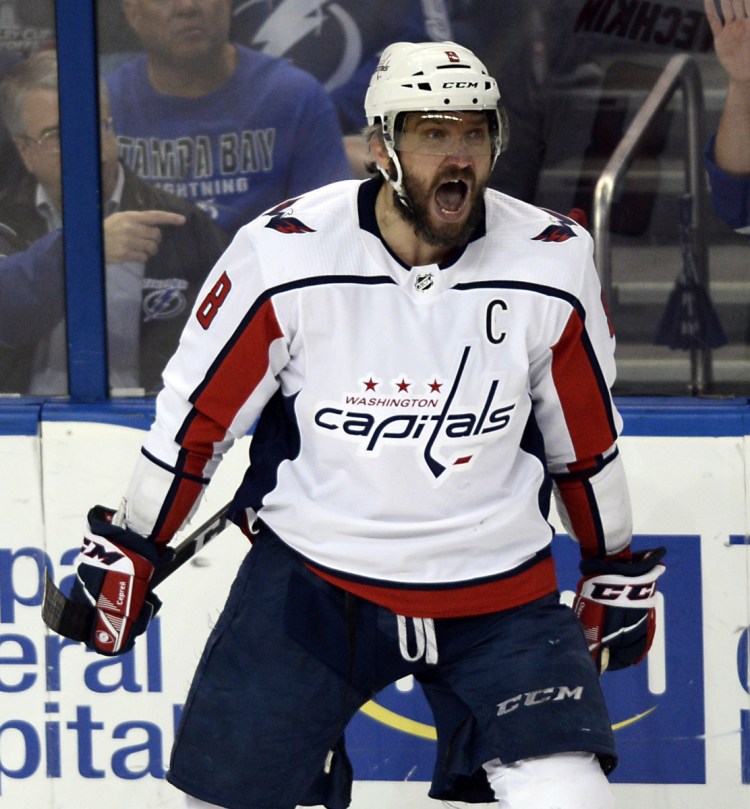 Eastern Conference All-Star Alex Ovechkin of the Washington