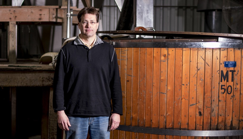 Alan Lapoint, new owner of D.L. Geary's Brewing Co.,