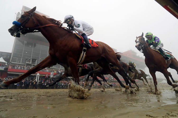 Justify with Mike Smith atop wins the 143rd Preakness Stakes horse race at Pimlico race track on Saturday in Baltimore. Bravazo with Luis Saez aboard wins second with Tenfold with Ricardo Santana Jr. atop places third.