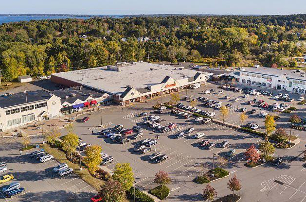 A major mixed-use development is proposed for the site of the Falmouth Shopping Center.