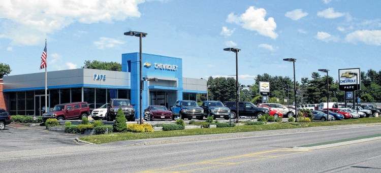 The Pape dealership in South Portland.