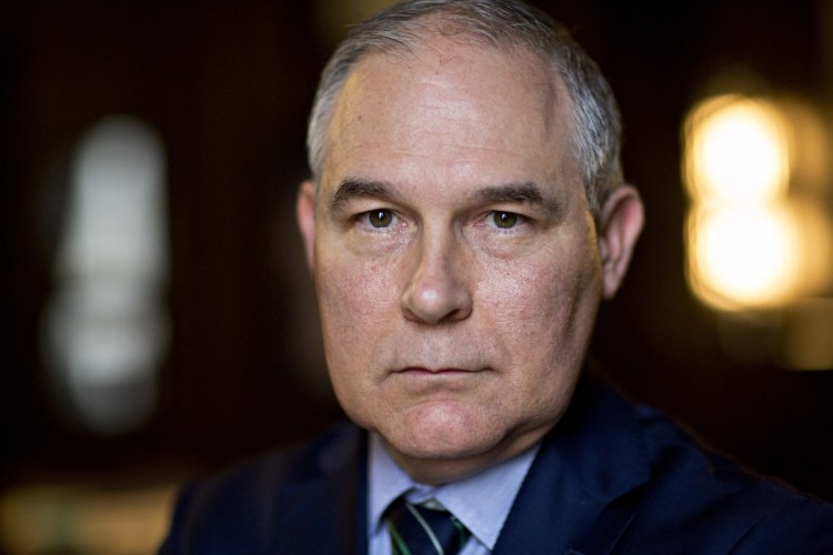 Federal ethics laws bar public officials such as Environmental Protection Agency administrator Scott Pruitt from using their position or staff for private gain.