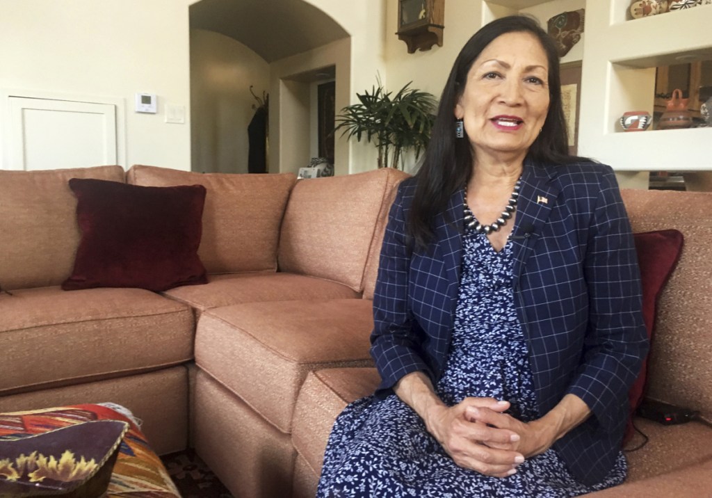 New Mexico voters could elect the nation's first Native American woman to the U.S. House of Representatives in November. On Tuesday, Deb Haaland, a member of the Laguna Pueblo won a the Democratic primary for a seat that represents Albuquerque. "Tonight, we made history," Haaland said, to roars from her supporters. "Our win is a victory for working people, a victory for women and a victory for Indian Country."
