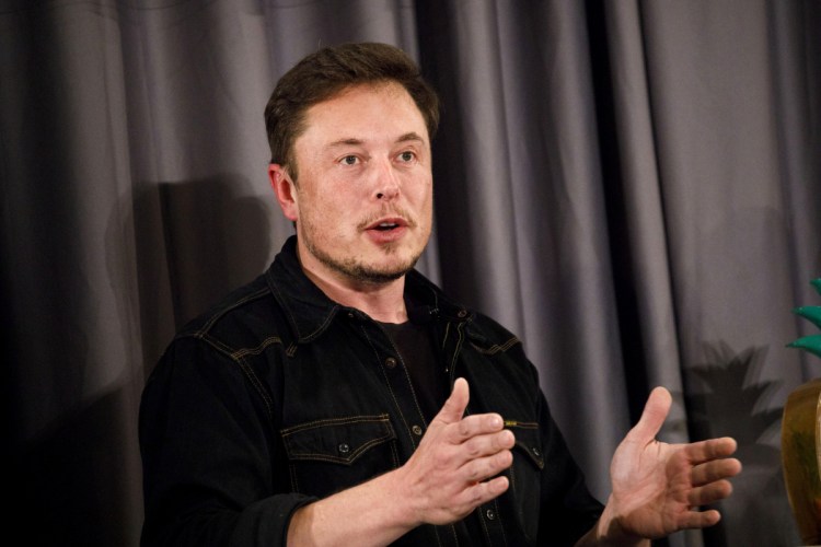 Elon Musk, co-founder and chief executive of Tesla, speaks at an event May 17 in Los Angeles. One shareholder has labeled Musk's issues with timeliness as "Elon time" and critics believe it threatens to jeopardize the company's relationship with Wall Street.