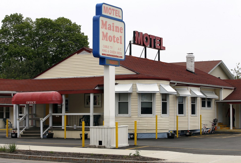 David Lourie, who represents the owners of the Knights Inn and the Maine Motel on Route 1 in South Portland, above, said his clients "have agreed to these conditions, not that they think they're warranted." They want to keep operating and "move on with their lives," Lourie said.