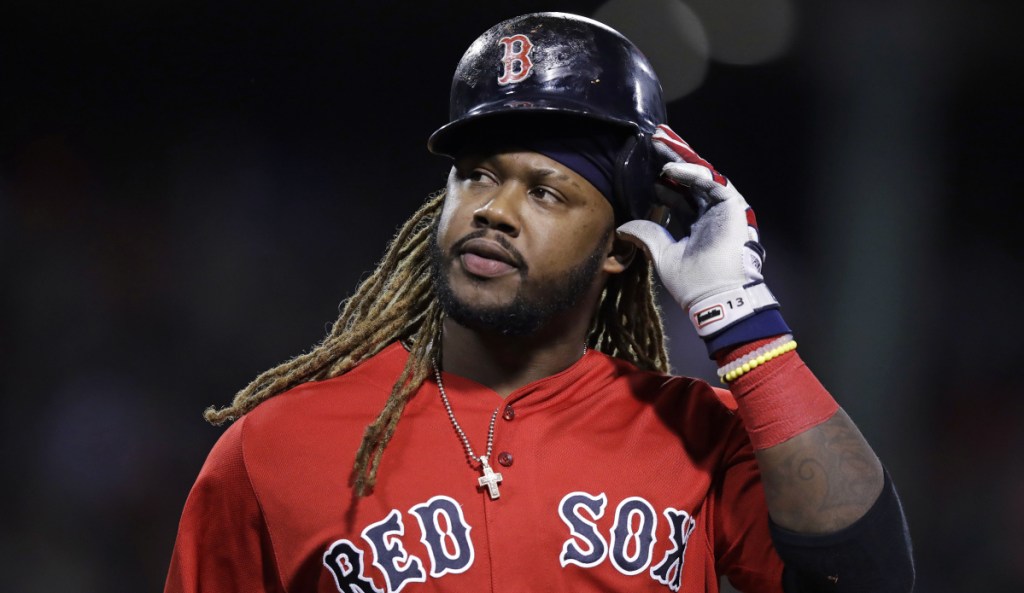 The Boston Red Sox designated slugger Hanley Ramirez for assignment on May 25. (AP Photo/Charles Krupa)