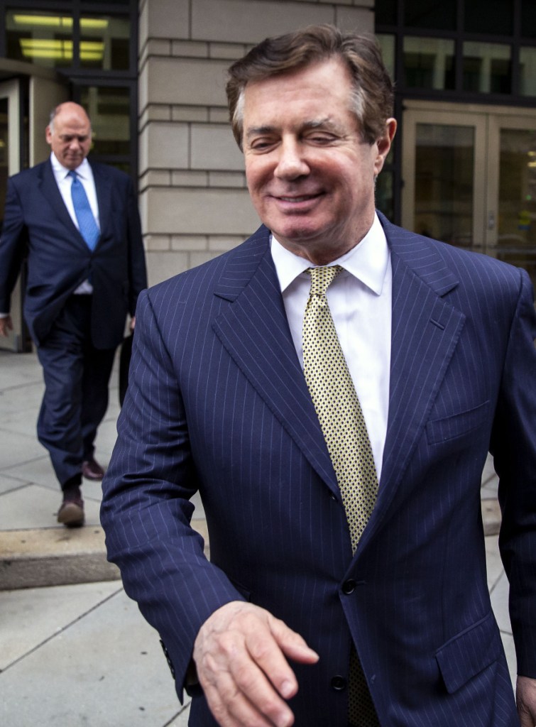 The initial charges against Paul Manafort included bank fraud and acting as an unregistered foreign agent.