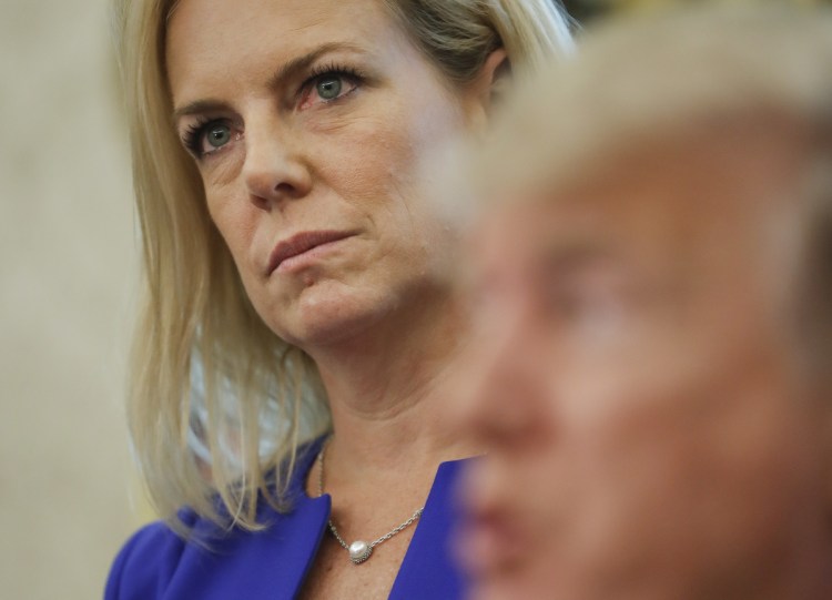 A reader says Homeland Security Secretary Kirstjen Nielsen, above, should accept responsibility for her failures and step down.