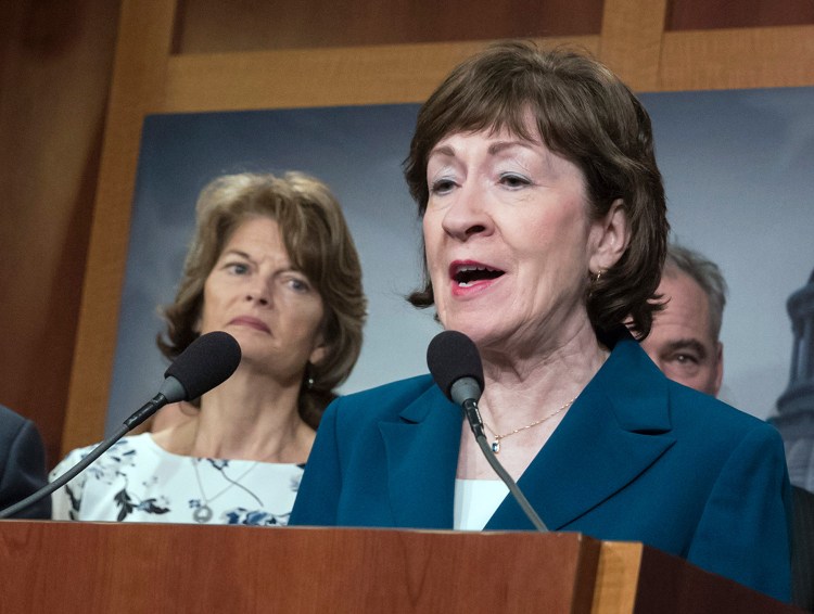 Republican Sen. Susan Collins of Maine will not apply an ideological litmus test to the next Supreme Court nominee, a Collins spokeswoman said Thursday. "When Senator Collins evaluates judges, she always looks at their judicial temperament; qualifications; experience; and respect for precedent, the rule of law, and the Constitution," Collins spokeswoman Annie Clark said via email.