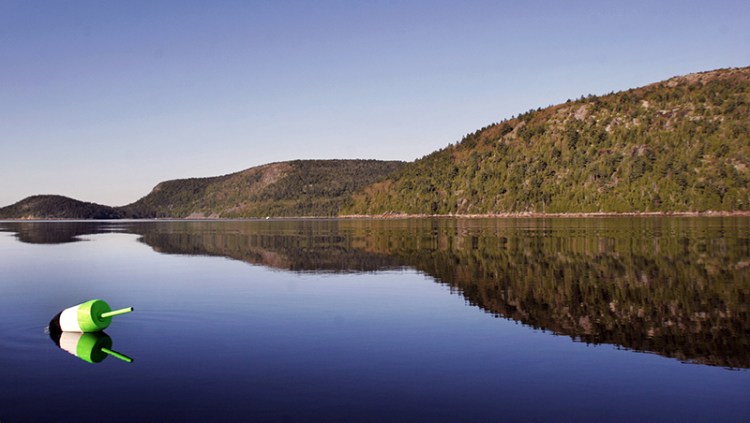 Acadia National Park has many crystal clear days, such as this one in 2006 but also has days where the ozone level exceeds air quality standards.