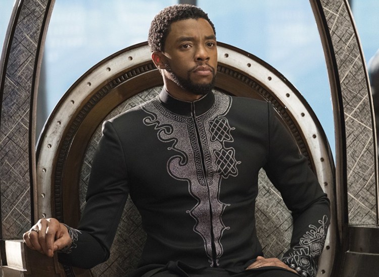 No superhero movie had ever been nominated for a best picture Oscar until "Black Panther," starring Chadwick Boseman.