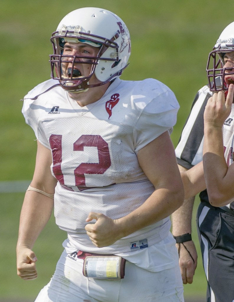 As a quarterback, safety and punter, Grant Hartley led Edward Little to a 7-2 record last fall. Now he's headed to UMaine as a preferred walk-on for football.
