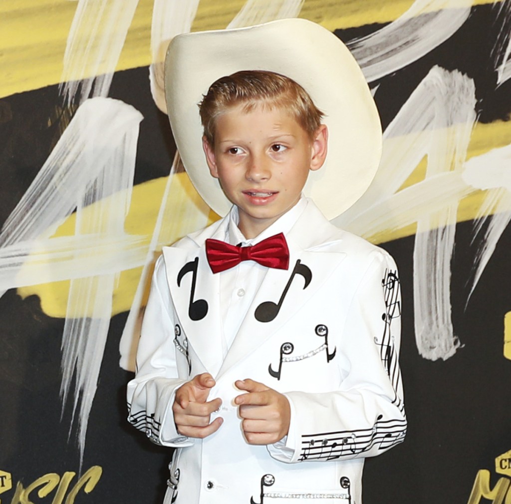 Eleven-year-old Mason Ramsey went viral online in a video of him singing and yodeling in a Walmart store.