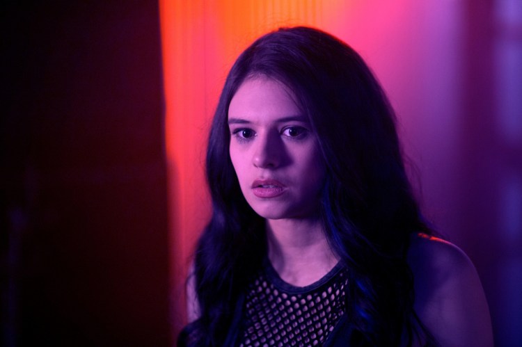 Nicole Maines appears in the upcoming film "Bit." She also has acted in other productions, and her father says she now plans to focus on acting full time.
