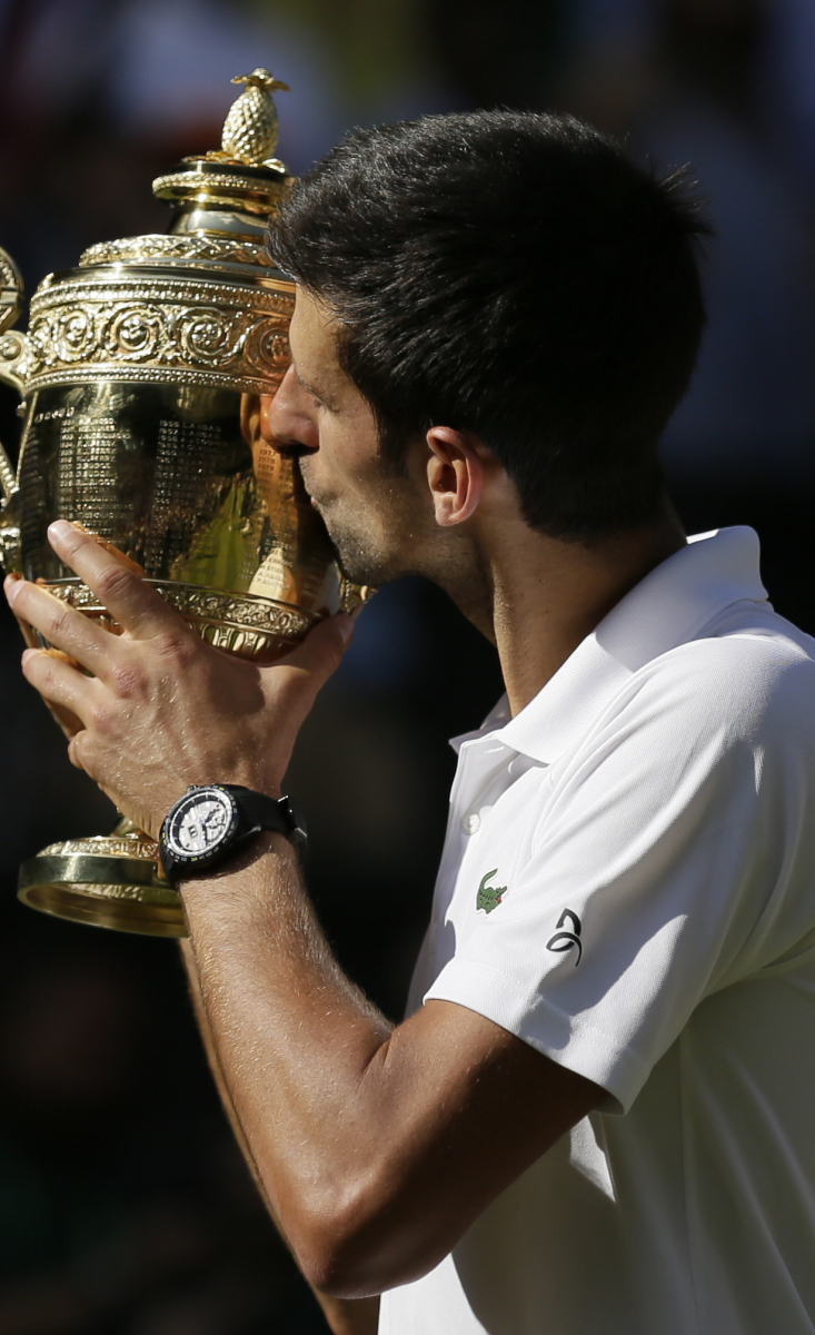 Novak Djokovic sat out half of 2017 with an injured right elbow but returned to the top when he won his 13th Grand Slam title.