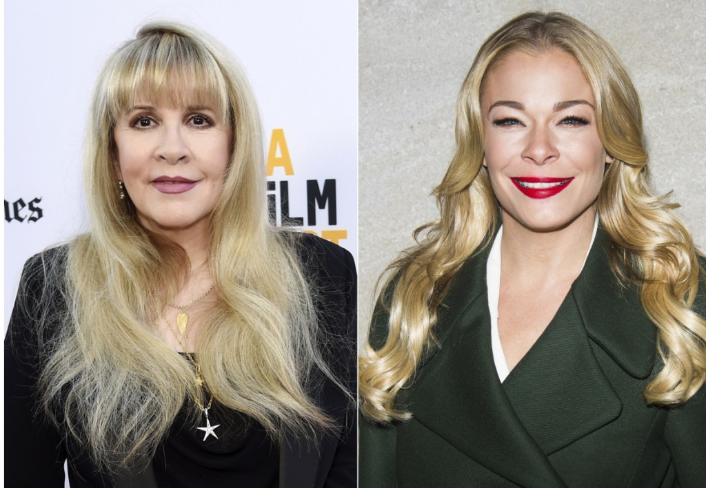Stevie Nicks, left, and LeAnn Rimes have collaborated on a new version of Rimes' song "Borrowed" featured on her new "Re-Imagined" album.