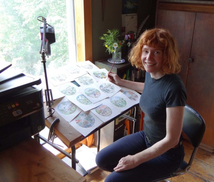 "Even when I was a little kid, I was always making drawings," Nicole DeBarber says.