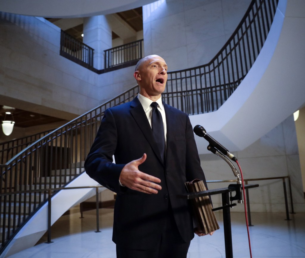 Carter Page, a foreign policy adviser to Donald Trump's 2016 campaign, denied Sunday that he had been "an agent of a foreign power by any stretch of the imagination."